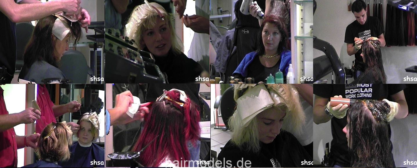 403 one day in coloring salon, all scenes 30 min video for download