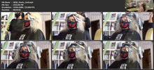 Laden Sie das Bild in den Galerie-Viewer, 4058 Marta 2020 November tre colori torture 2 higlighting in facemask