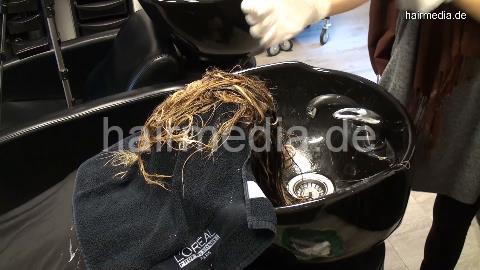 4116 Katja by headscarfe barberette Lilly bleaching torture 2