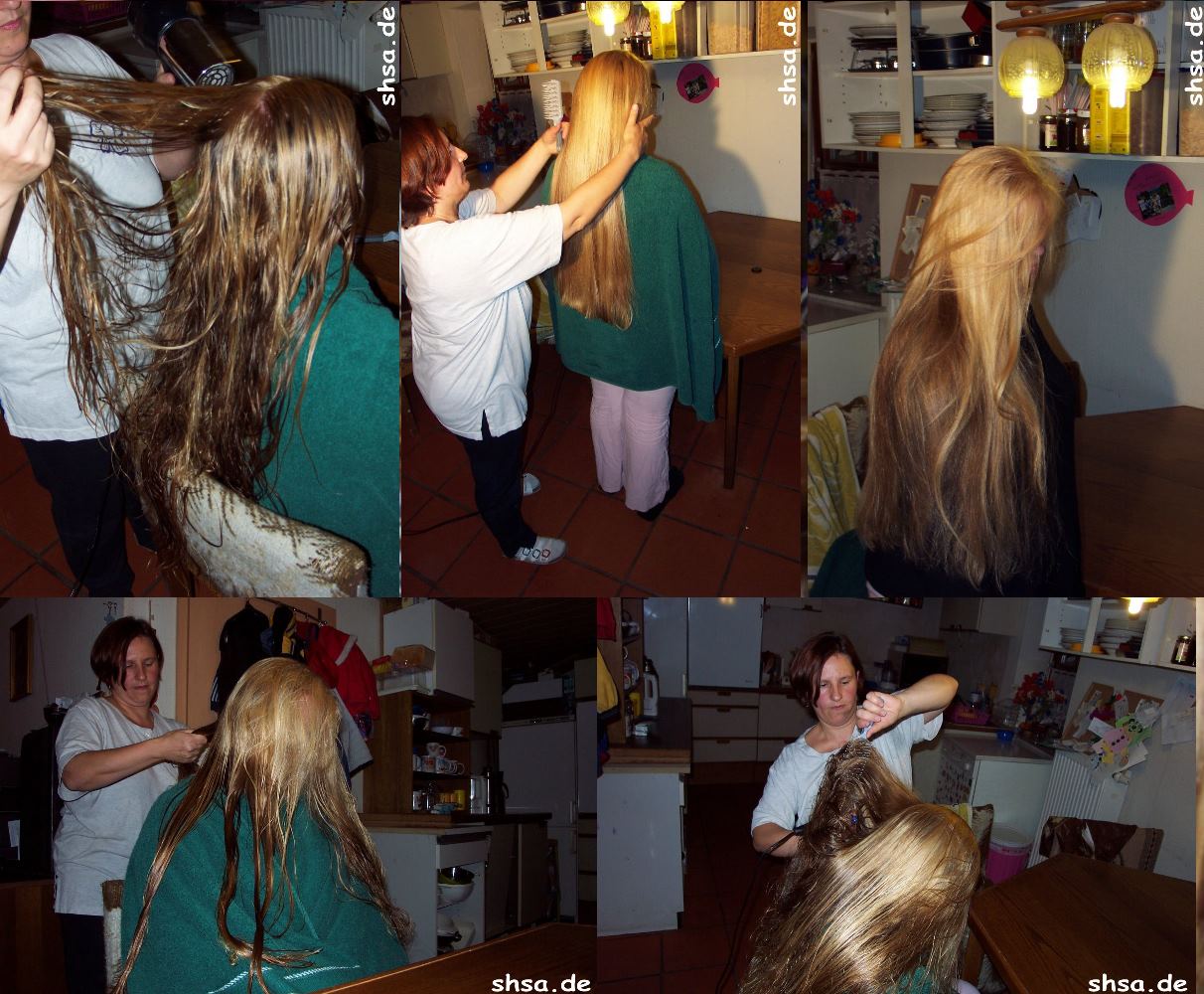413 Nicole home hair coloring complete 40 min video for download
