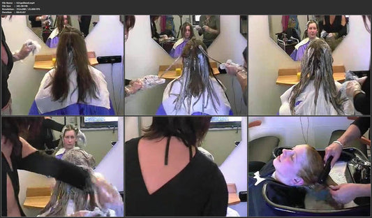 421 OF longhair complete bleaching and going red  TRAILER