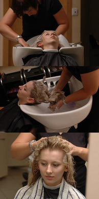 451b Oxana first session part 2 shampoo bleached hair