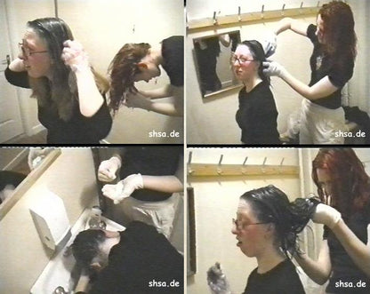 452 home hair coloring and shampooing 7 videos