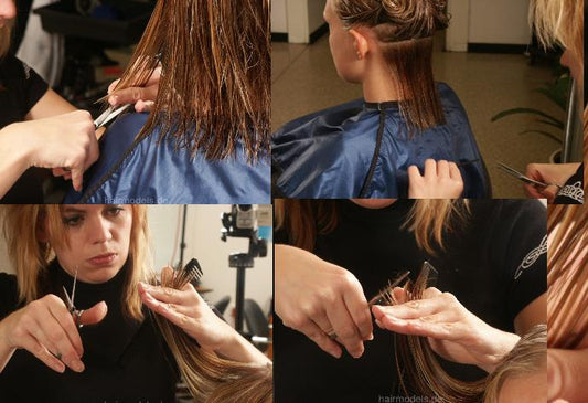 461 Tamara haircut by NancyB 6 min video for download