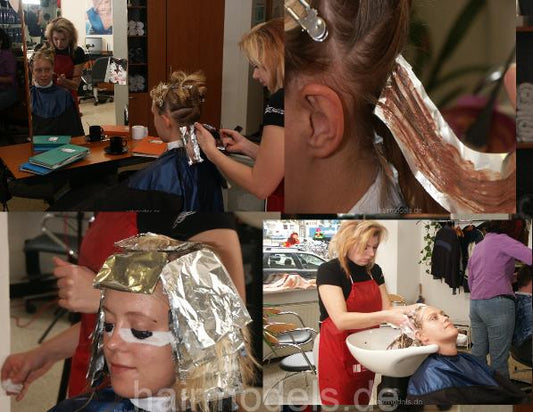 461 Tamara highlights and shampooing 21 min video for download