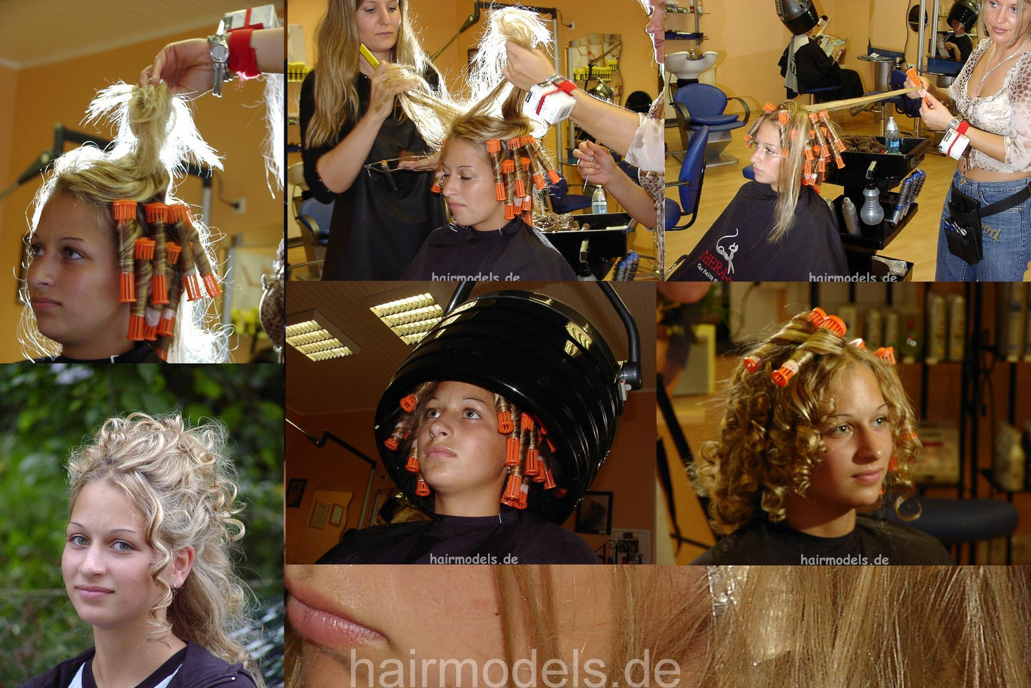472 Lisa teen highlights shampoo and set