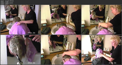 503 s0051 Variante forward shampoo hair wash by mature video for download