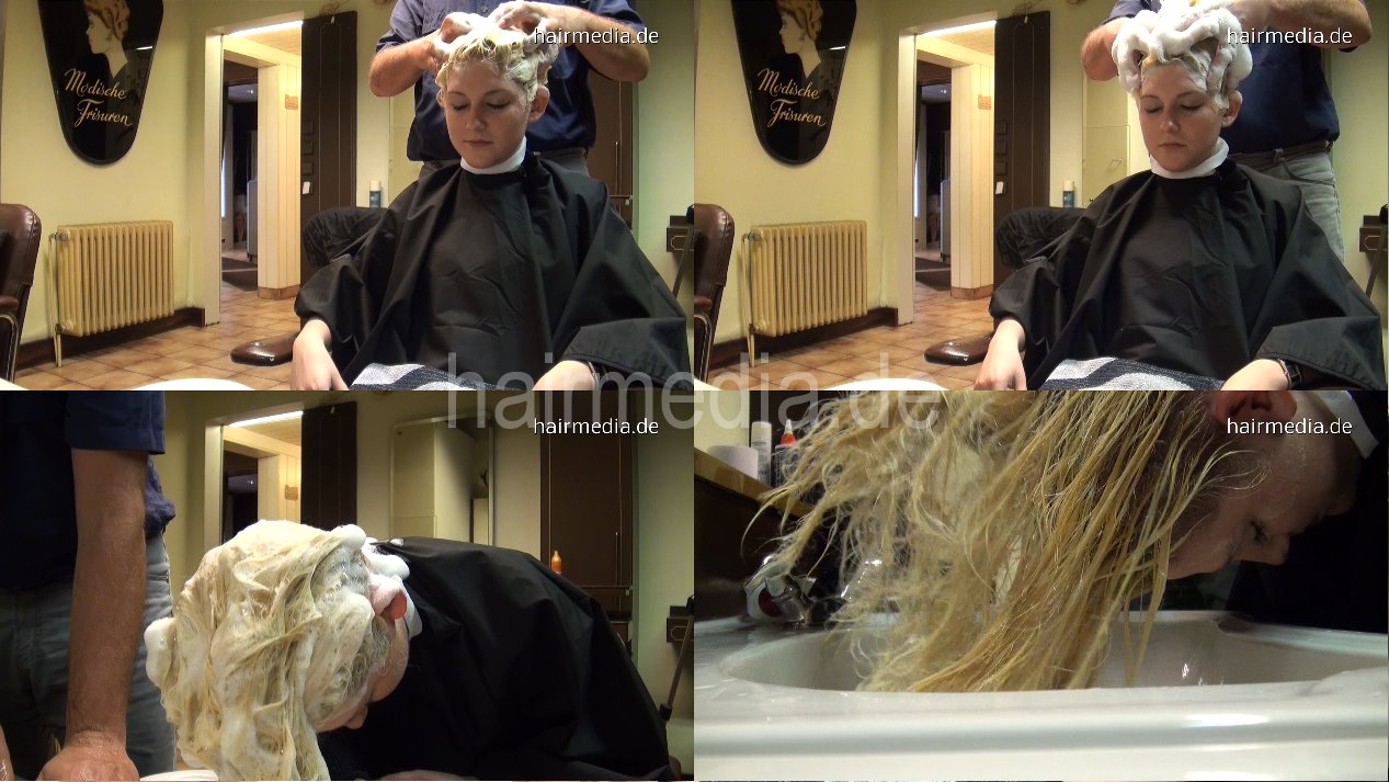 526 Barberette NadineD upright wash by barber HD-Video for download