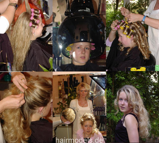 605 Hannover Teen shampoo wet set 30 min video and 150 pictures for download