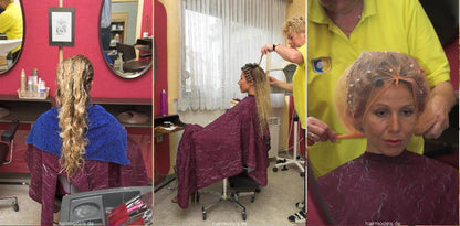 6131 NadjaL 2 Bingen classic wet set and hairnet