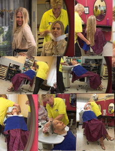 6131 NadjaL 1 Bingen backward salon shampoo hairwash long blonde hair