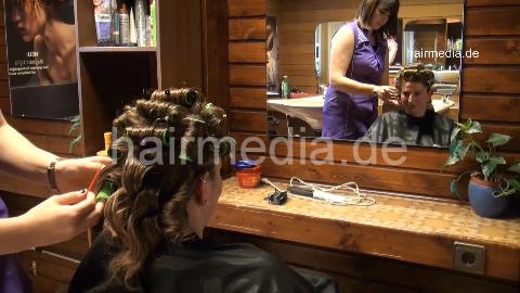 6136 NicoleSF 4 in curlers by KristinaB under dryer