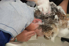 Load image into Gallery viewer, 6184 Gabi 3 forward shampoo hairwash by mature barberette