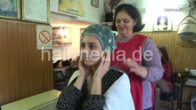 Load image into Gallery viewer, 6196 Marija 2 wet set, metal rollers, hairnet, ear protectors, faceshield at hairspray