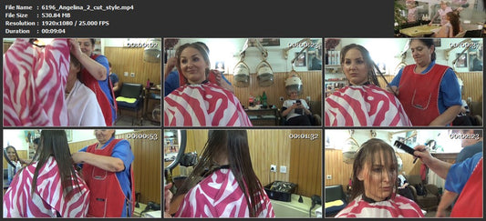 6196 Angelina 2 haircut and style