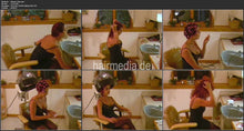 Charger l&#39;image dans la galerie, 6199 Glamour time self backward bowl shampoo and smoking wet set