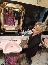 Load image into Gallery viewer, 6302 KarinaB 1 by MariaK forward shampoo hairwash in pink bowl