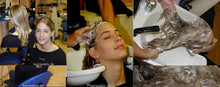 Carica l&#39;immagine nel visualizzatore di Gallery, 679 Elke teen shampoo and wet set updo complete 32 min video for download