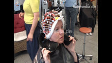 Load image into Gallery viewer, 7202 Ukrainian hairdresser in Berlin 220515 6th 3 perm redhead Zoya controlled