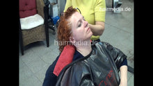 Charger l&#39;image dans la galerie, 7202 Ukrainian hairdresser in Berlin 220515 6th 3 perm redhead Zoya controlled