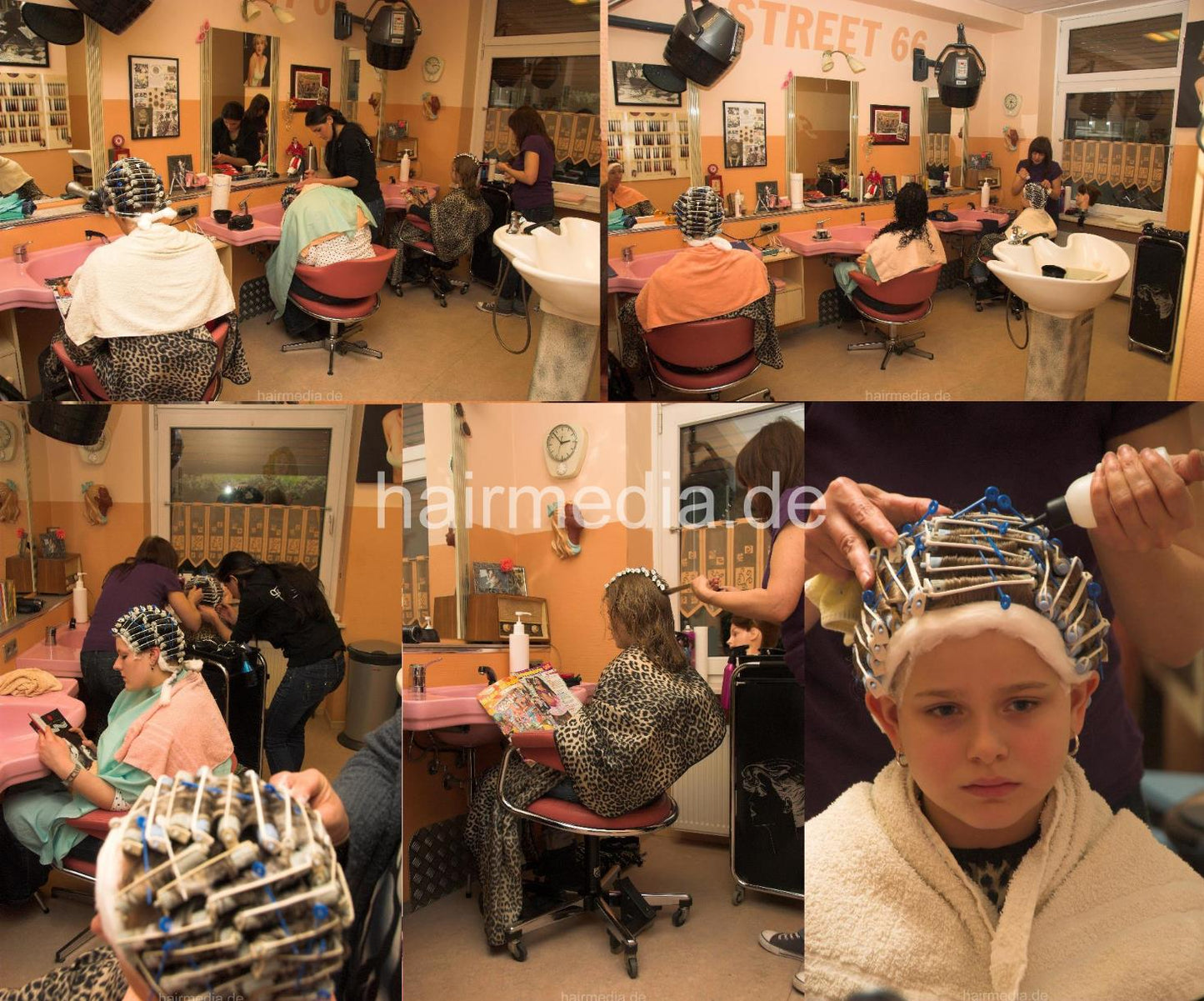 7031 young girl perm complete 100 pictures for download