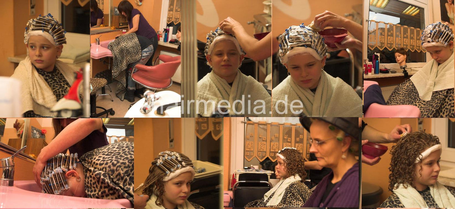 7031 young girl perm complete 100 pictures for download