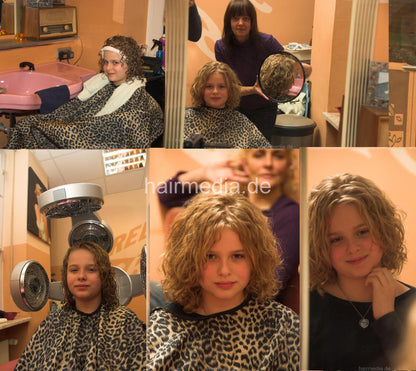 7031 young girl perm complete 100 pictures for download