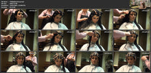 Load image into Gallery viewer, 7068 2 JuliaW wrap perm roller set on thick hair