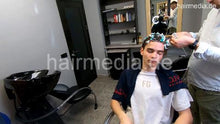 将图片加载到图库查看器，2015 Daniel youngman Ukrainian perm Part 2 perm process by barber