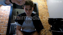 将图片加载到图库查看器，2015 Daniel youngman Ukrainian perm Part 3 haircut and blowout by barber