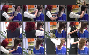 803 KristinR teen 2 haircut by NancyJ 13 min video for download