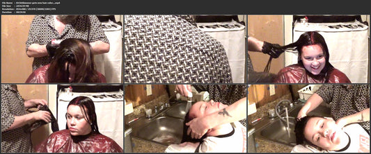 8156 hcd Shimmer gets a new hair color 60 min video for download