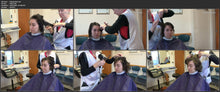 将图片加载到图库查看器，8159 MelanieC 2 haircut vintage salon RSK apron barberette