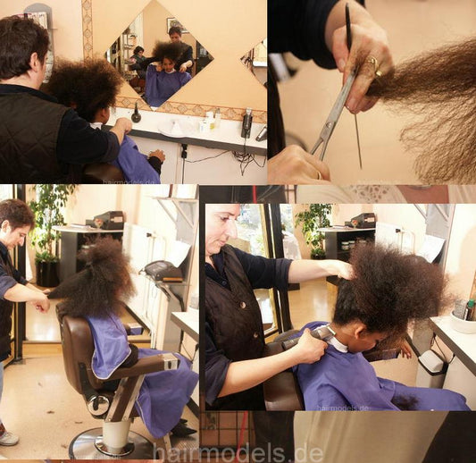 816 Lilly Afro in Barbershop Recklinghausen 110 stills for download