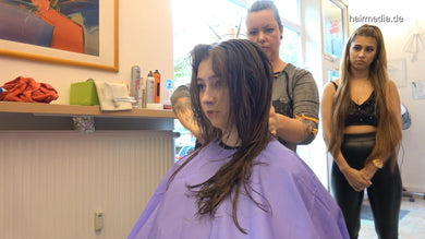 8160 04 Polina daughter Zoya controlled teen haircut