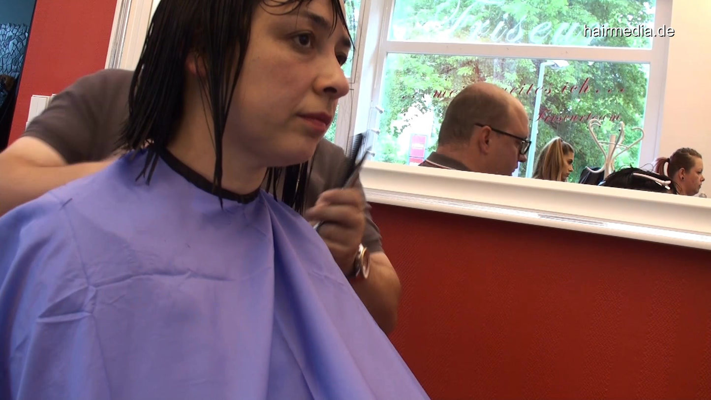 8160 09 Polina by truckdriver Zoya controlled haircut