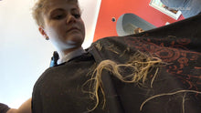Charger l&#39;image dans la galerie, 8160 13 PaulineL by truckdriver Zoya controlled buzz haircut haironcape