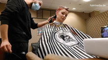 Charger l&#39;image dans la galerie, 8161 Walentyna barbershop drycut buzzcut without shampoo
