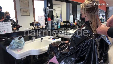 8163 4 how to get chewing gum out of your hair - Part 4: wet cut OUT by barber