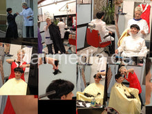 Load image into Gallery viewer, 835 Catherine haircut multicape apron barbershop
