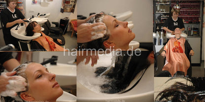 872 Julie wash and bob cut 24 min video for download