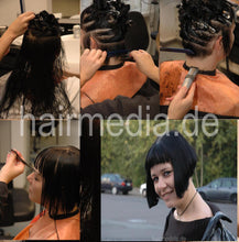 将图片加载到图库查看器，882 Dominika wash and A-Line haircut complete 21 min video + 130 pictures DVD
