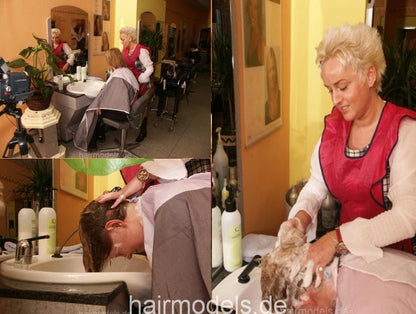 887 TamaraS complete, forwardwash and bob aline haircut Pankow Salon   slideshow