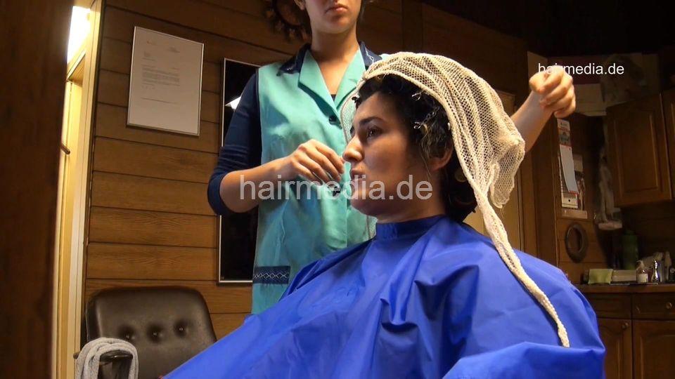 9064 5 Fidan by Mizgin set and hairnet