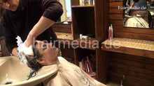 Load image into Gallery viewer, 9073 12 Alicia by barber Davide backward salon shampooing
