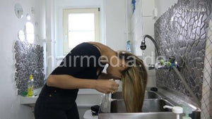 9091 Barberette Zoya kitchen sink self shampooing