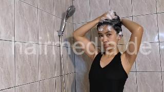 9093 01 (ASMR) SHOWER HAIRWASH Routine #asmrhairwash