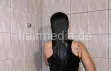 将图片加载到图库查看器，9093 02 [ASMR] Long Black Hair Wash  Long Haired Filipina Wash Day