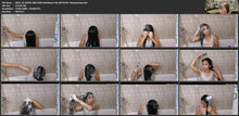 Charger l&#39;image dans la galerie, 9093 07 ASMR LONG HAIR Washing in the BATHTUB  Shampooing