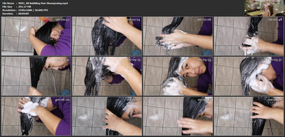 9093 08 Bubbling Hair Shampooing